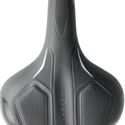 Fietszadel Selle Bassano Leggera Isophorm City - zwart
