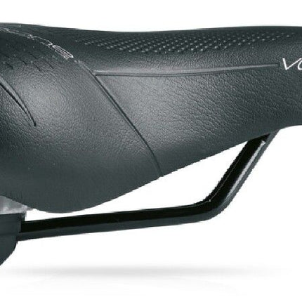 Fietszadel Selle Bassano Volare XXL BigCity met elastomeer demping - zwart - afbeelding 2