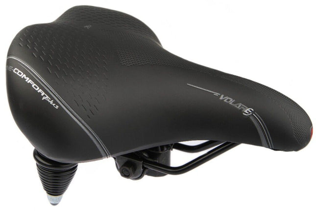 Fietszadel Selle Bassano Volare XXL Cruiser - zwart