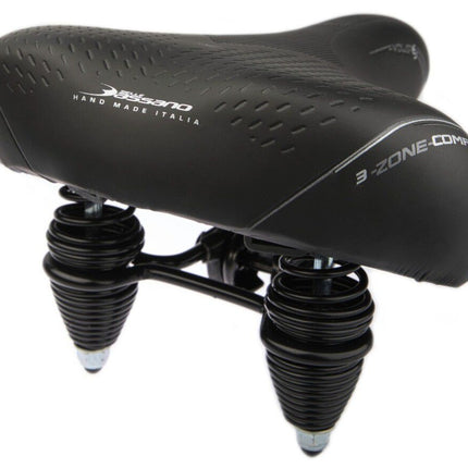 Fietszadel Selle Bassano Volare XXL Cruiser - zwart