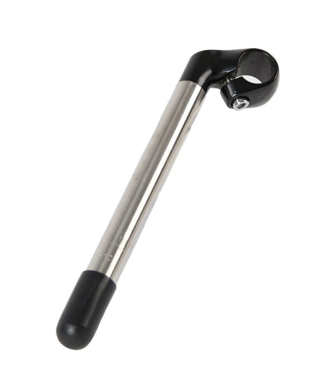Stuurpen Primax E Zwolle L = 280mm - balhoofdbuismaat: Ø 22.2mm | klemdiameter: Ø 25.4- zwart/zilver