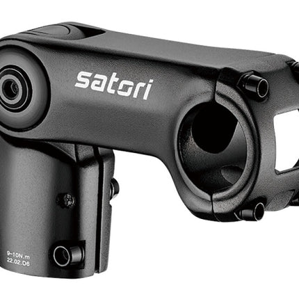 Stuurpen Satori Hatchback verstelbaar Ø31.8/110mm - mat zwart