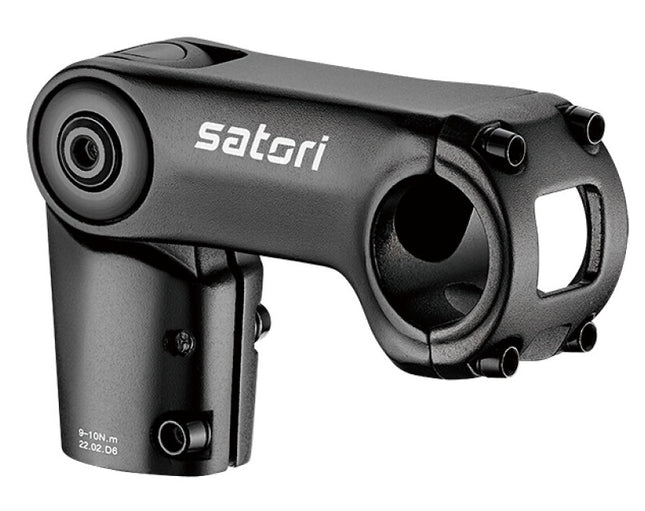 Stuurpen Satori Hatchback verstelbaar Ø31.8/110mm - mat zwart