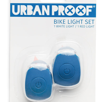 Siliconen LED fietslampjes Urban Proof - donkerblauw