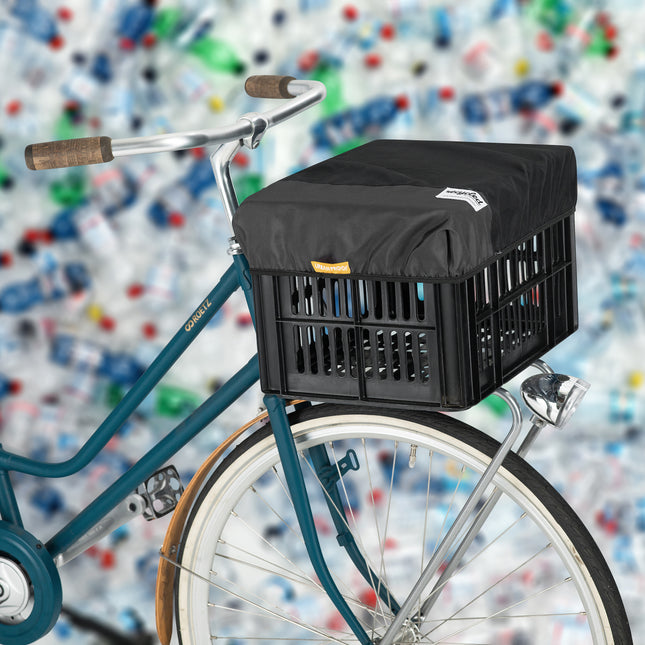 Gerecyclede fietskrathoes Urban Proof - zwart/grijs