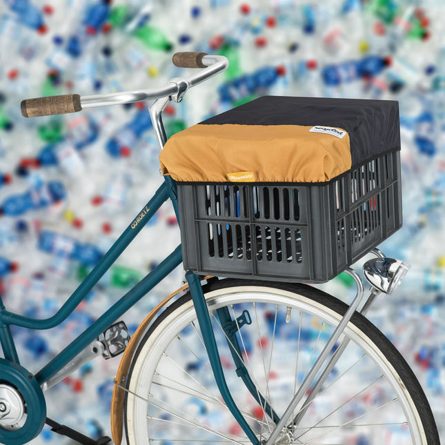 Gerecyclede fietskrashoes Urban Proof - geel/grijs