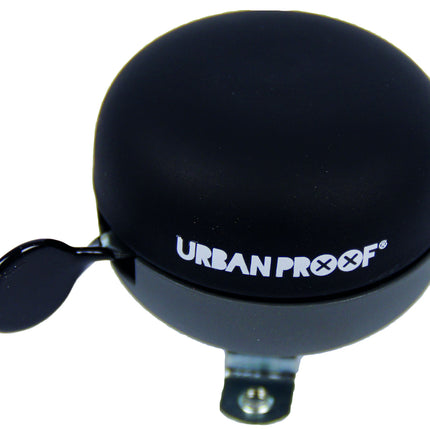 Fietsbel Ding-Dong Urban Proof ø65mm - mat zwart/grijs