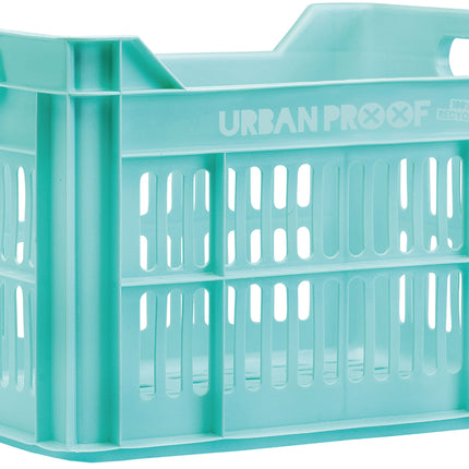 Gerecyclede fietskrat Urban Proof 30 liter - oceaanblauw