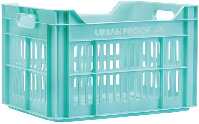 Gerecyclede fietskrat Urban Proof 30 liter - oceaanblauw