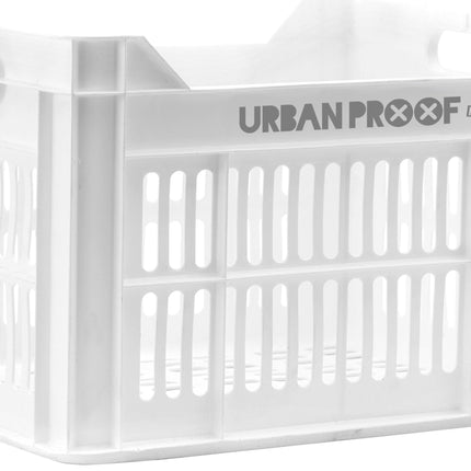 Gerecyclede fietskrat Urban Proof 30 liter - wit
