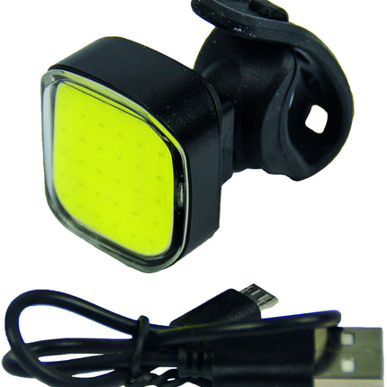 Koplamp LED Urban Proof High Power vierkant - USB oplaadbaar
