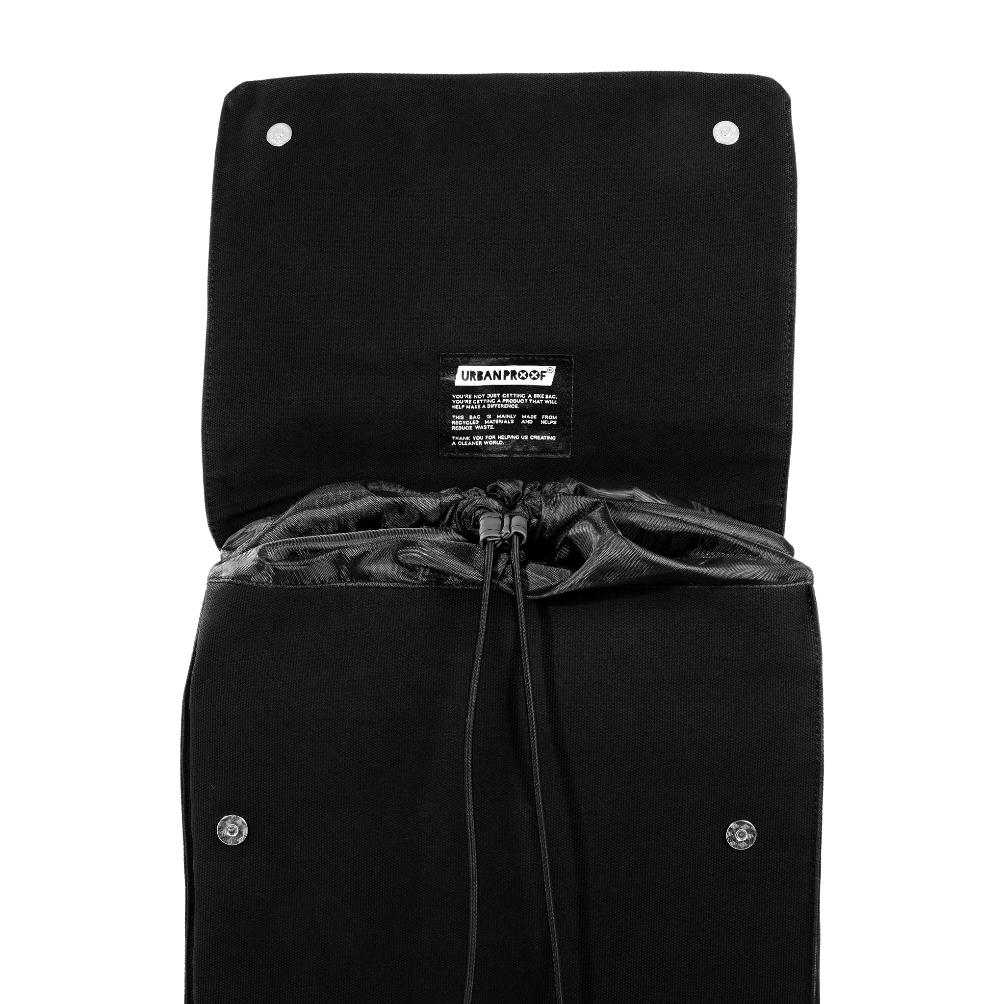 Rugzak Urban Prroof City Backpack 15 liter  32 x 45 x 11 cm - zwart