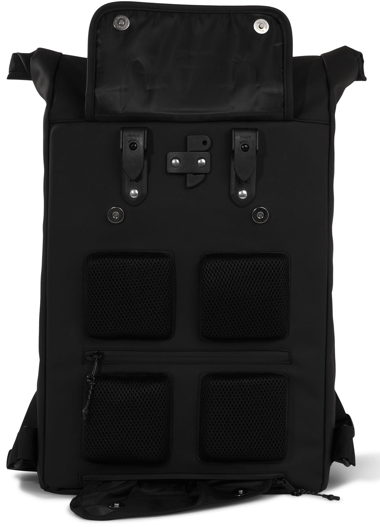 Gerecyclede shopper fietstas Urban Proof Rolltop Backpack 20 liter  34 x 13 x 46 cm - zwart