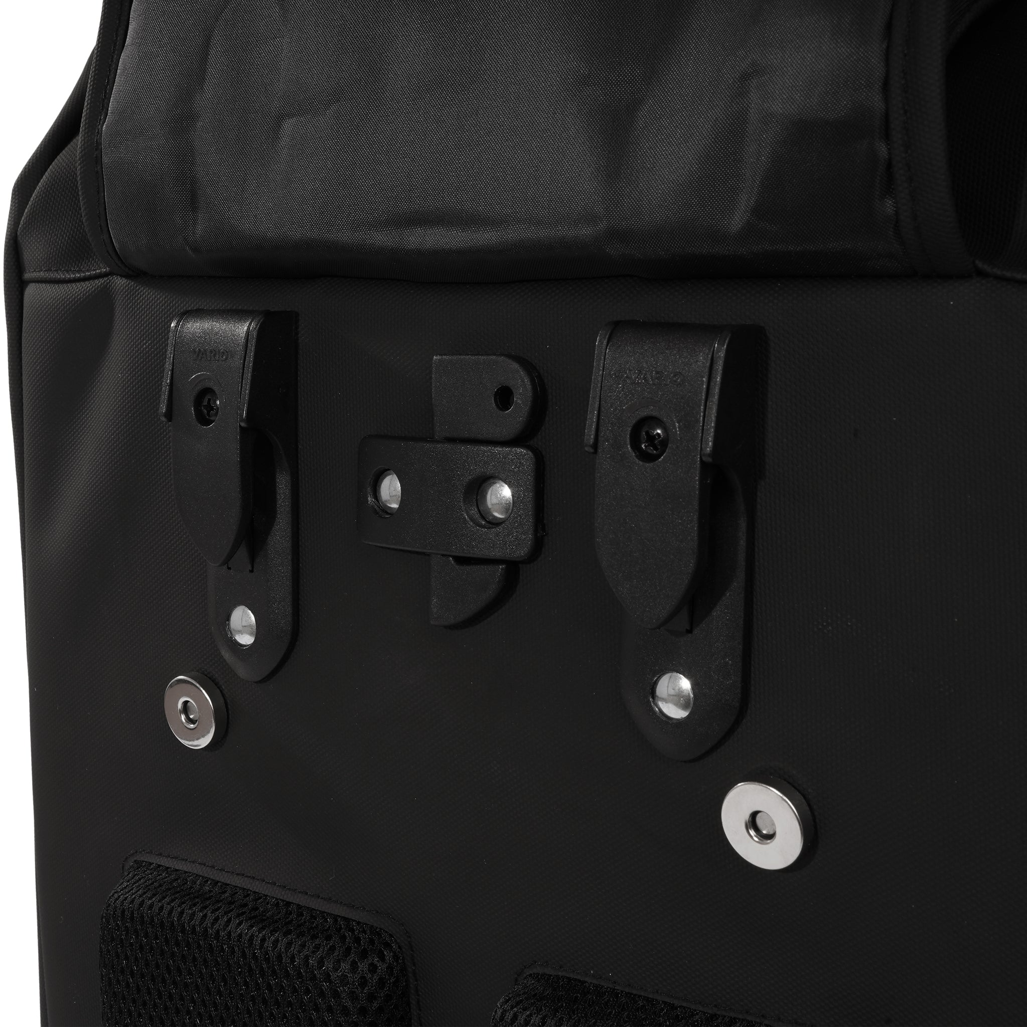 Gerecyclede shopper fietstas Urban Proof Rolltop Backpack 20 liter  34 x 13 x 46 cm - zwart