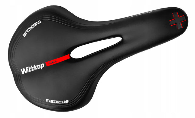 Fietszadel Wittkop Twin Medicus 4.0 voor MTB / Race - zwart