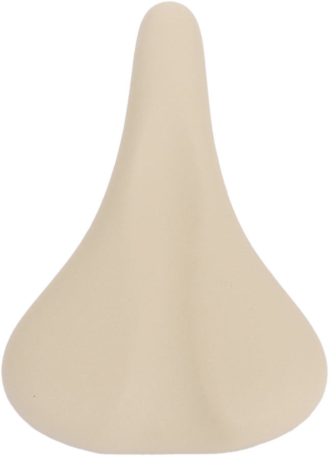 Fietszadel voor 20-26" kinderfiets - creme