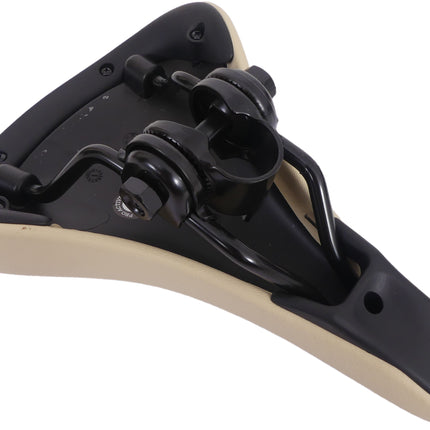 Fietszadel voor 20-26" kinderfiets - creme - afbeelding 3
