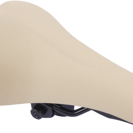 Fietszadel voor 20-26" kinderfiets - creme - afbeelding 4