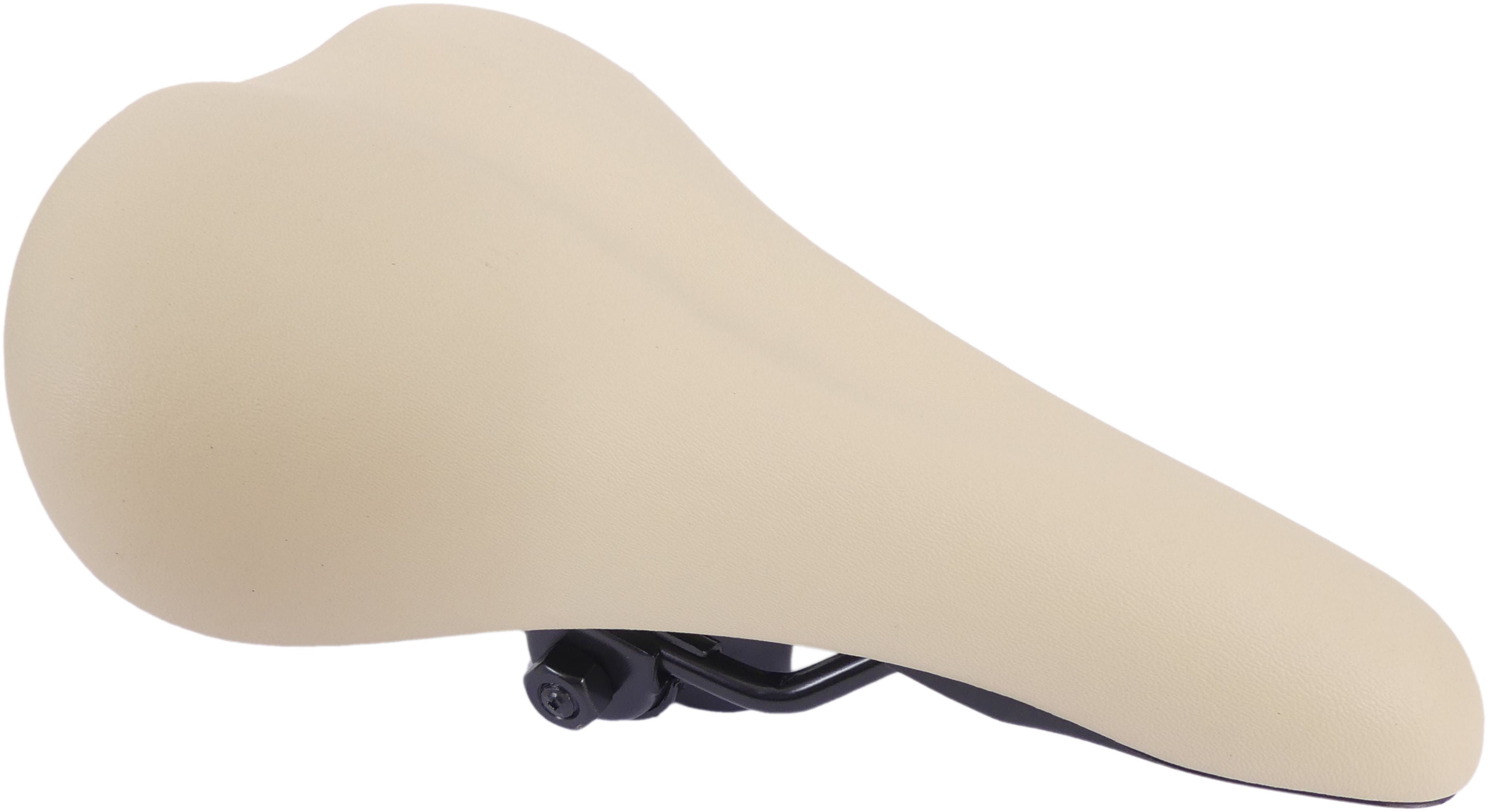 Fietszadel voor 20-26" kinderfiets - creme