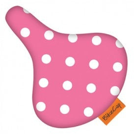 Zadeldel BikeCap Pink Dot