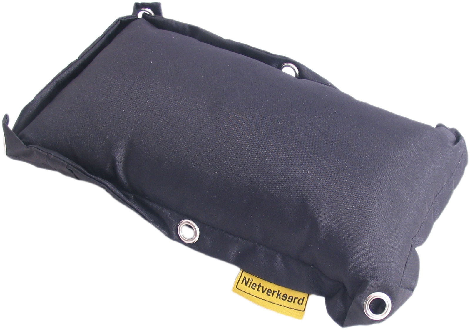 Bagagedragerkussen NietVerkeerd FAT 34 x 18 x 9cm - zwart