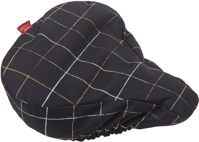 Zadeldek New Looxs 26 x 23 x 7 cm - check black