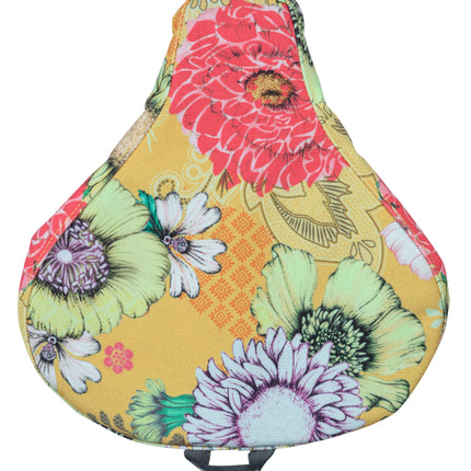Zadeldek Basil Bloom Field 27 x 23 x 7 cm - honey yellow
