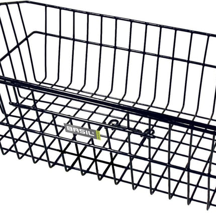 Fietsmand Basil Corsica XXL 20-25 liter 31 x 51 x 18 cm- zwart