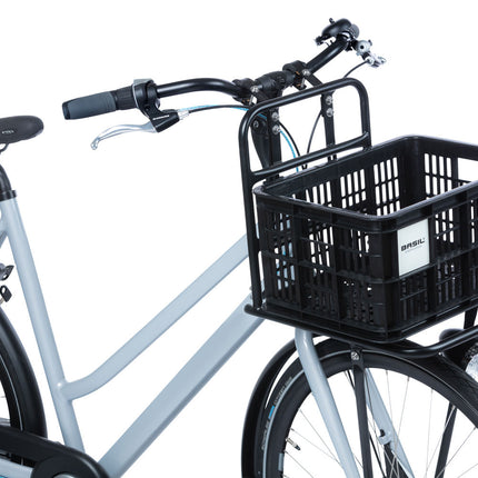 Gerecyclede fietskrat Basil Crate S 17.5 liter 29 x 39 x 20 cm - black - afbeelding 4