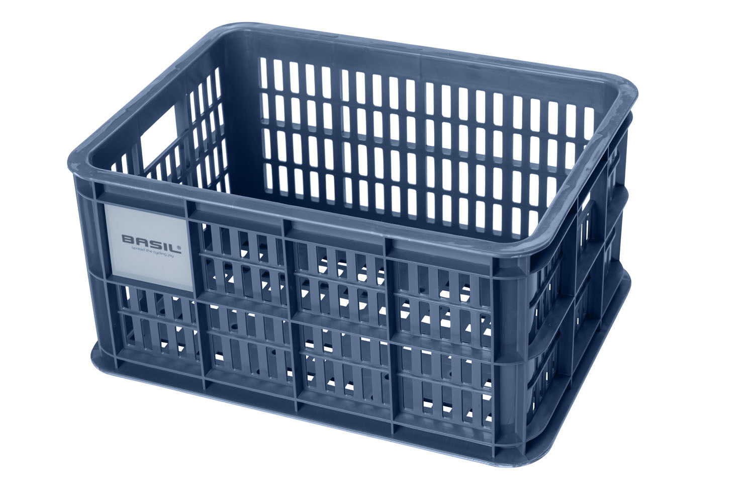 Gerecyclede fietskrat Basil Crate S 17.5 liter 29 x 39 x 20 cm - black