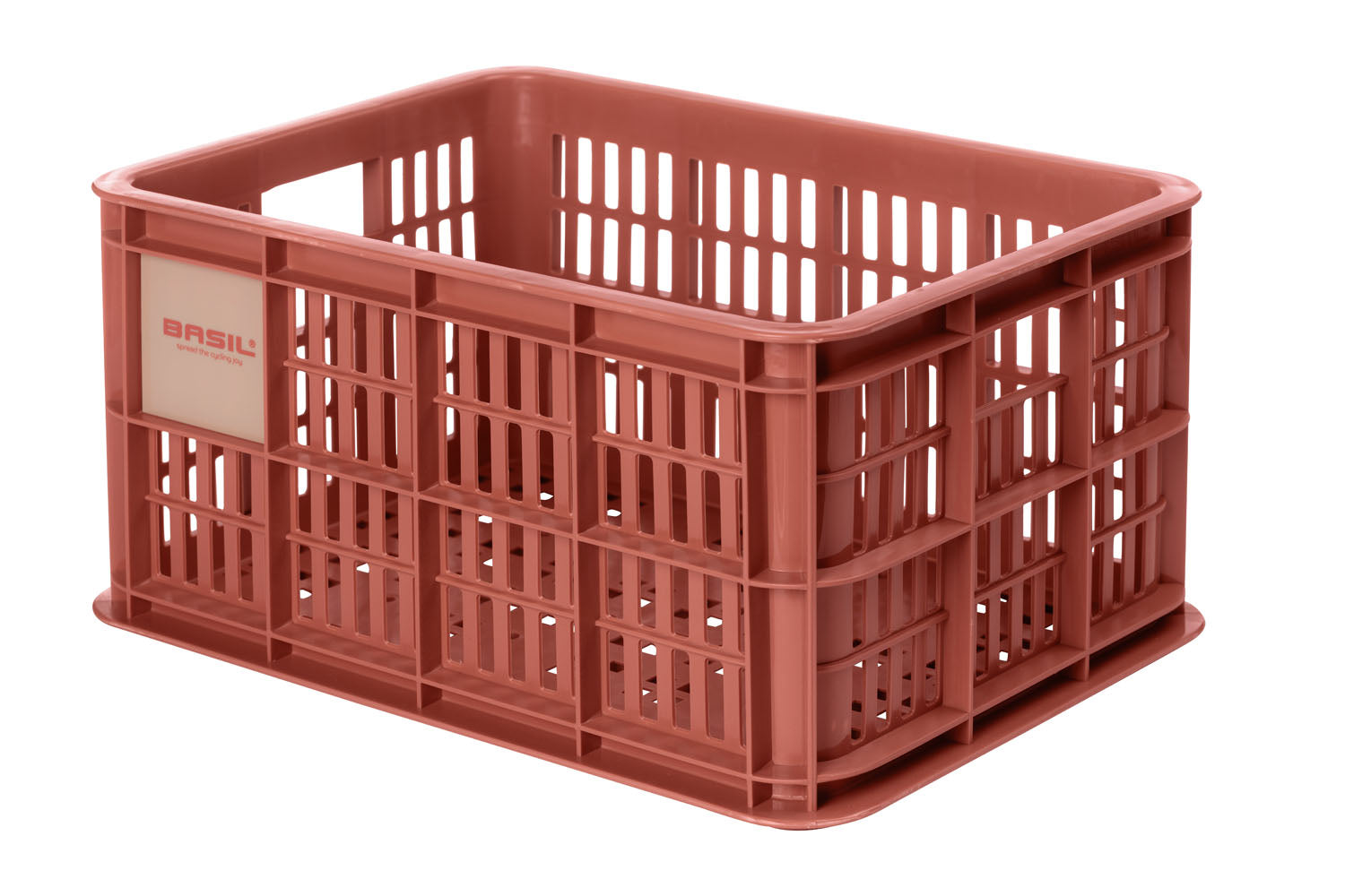 Gerecyclede fietskrat Basil Crate S 17.5 liter 29 x 39 x 20 cm - black