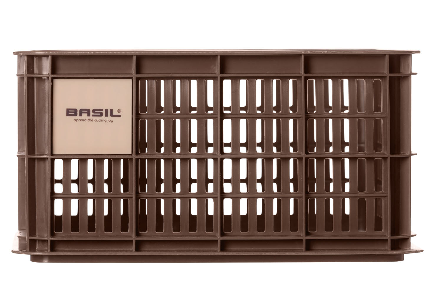 Gerecyclede fietskrat Basil Crate S 17.5 liter 29 x 39 x 20 cm - black