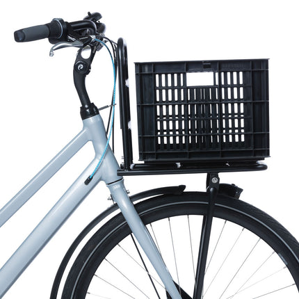 Gerecyclede fietskrat Basil Crate M 29.5 liter 35 x 45 x 25 cm - black - afbeelding 3