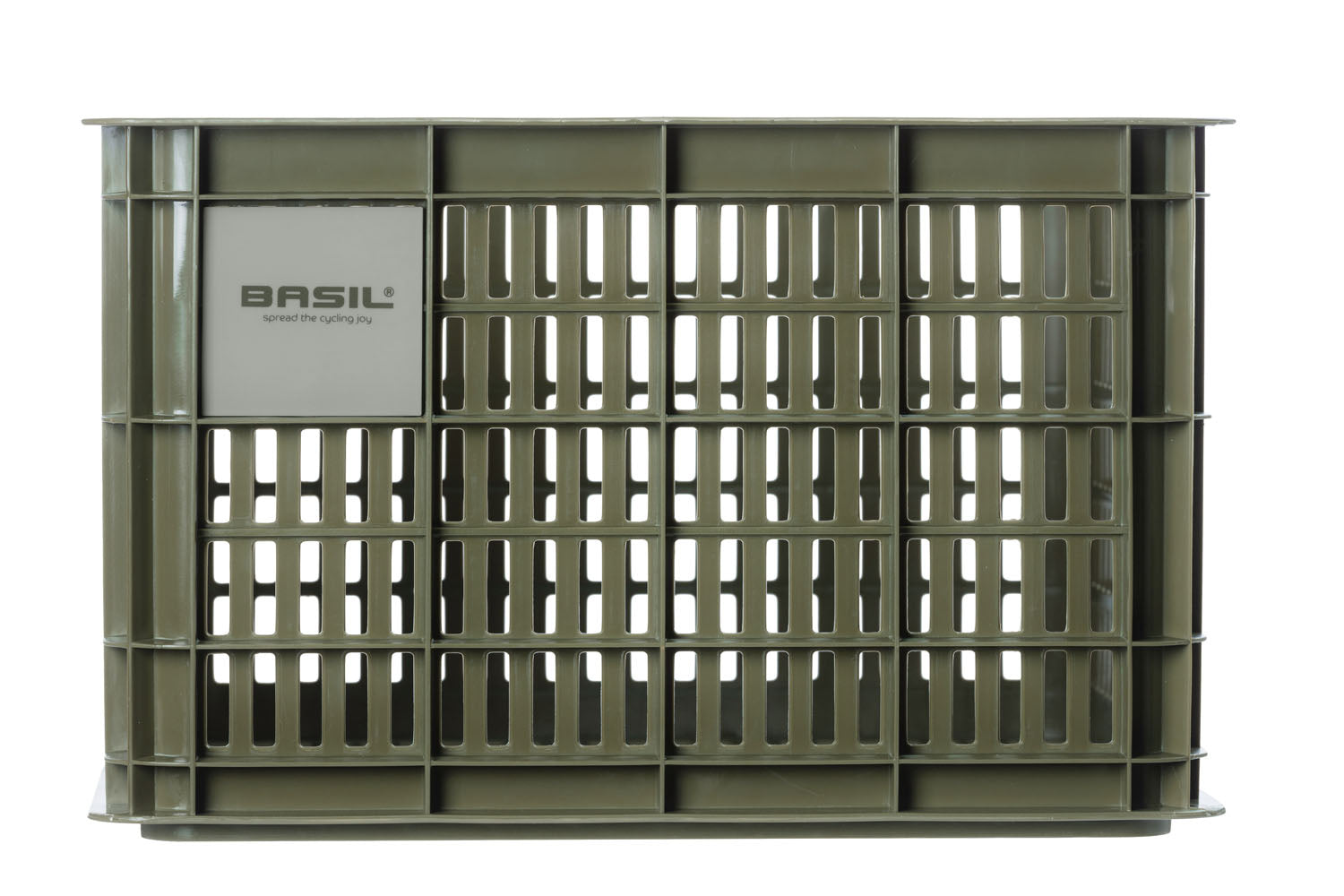 Gerecyclede fietskrat Basil Crate M 29.5 liter 35 x 45 x 25 cm - black