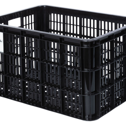 Gerecyclede fietskrat Basil Crate L 40.0 liter 39 x 49 x 26 cm - black