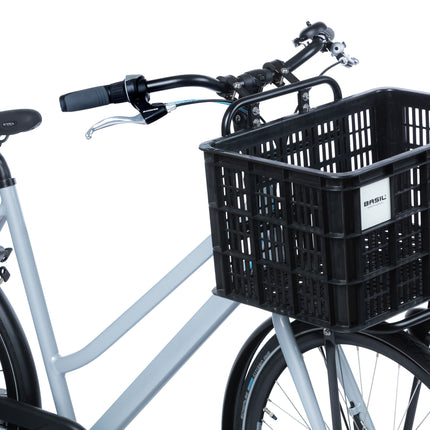 Gerecyclede fietskrat Basil Crate L 40.0 liter 39 x 49 x 26 cm - black - afbeelding 5