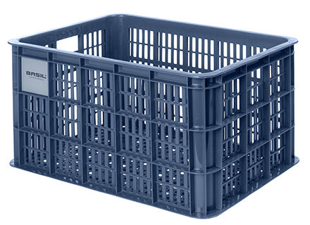 Gerecyclede fietskrat Basil Crate L 40.0 liter 39 x 49 x 26 cm - black