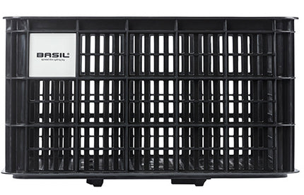 Gerecyclede fietskrat Basil Crate MIK L 40,0 liter 39 x 49 x 28 cm - black