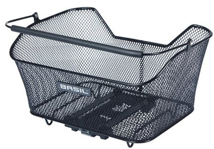 Fietsmand Basil Base M Multi System NX 13 liter 25 x 33 x 16 cm - zwart