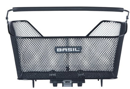 Fietsmand Basil Base M Multi System NX 13 liter 25 x 33 x 16 cm - zwart - afbeelding 2