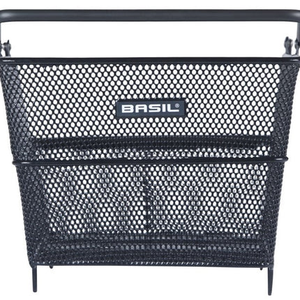 Fietsmand Basil Cento achtermand Multisysteem NX - zwart - afbeelding 3