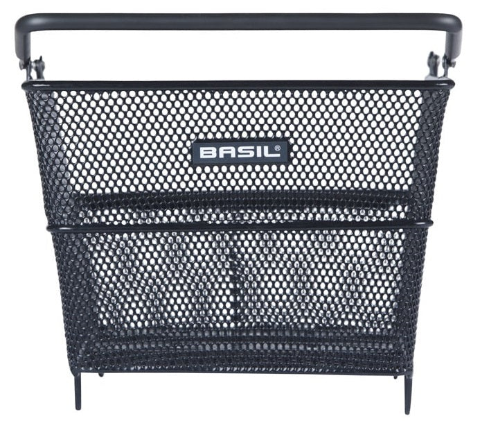 Fietsmand Basil Cento achtermand Multisysteem NX - zwart