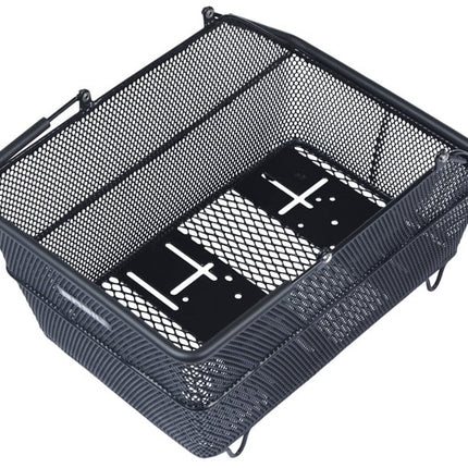 Fietsmand Basil Cento achtermand Multisysteem NX - zwart