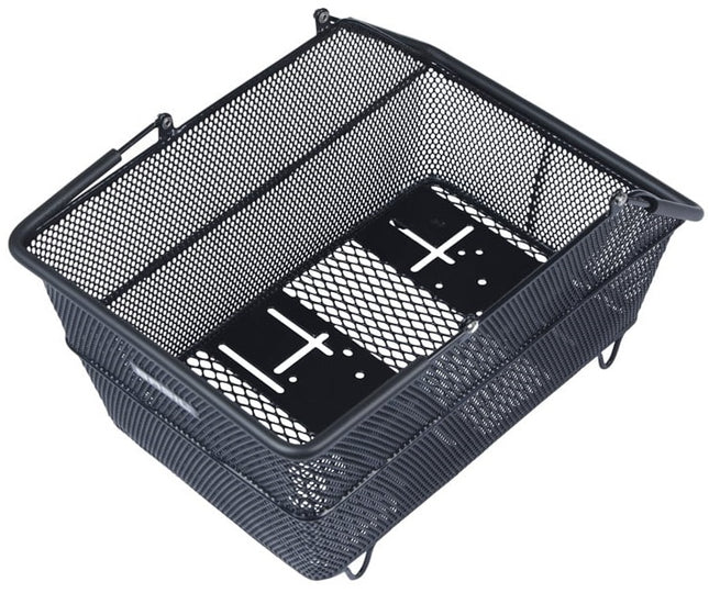 Fietsmand Basil Cento achtermand Multisysteem NX - zwart