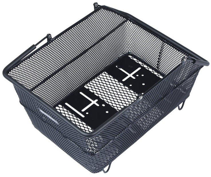 Fietsmand Basil Cento achtermand Multisysteem NX - zwart