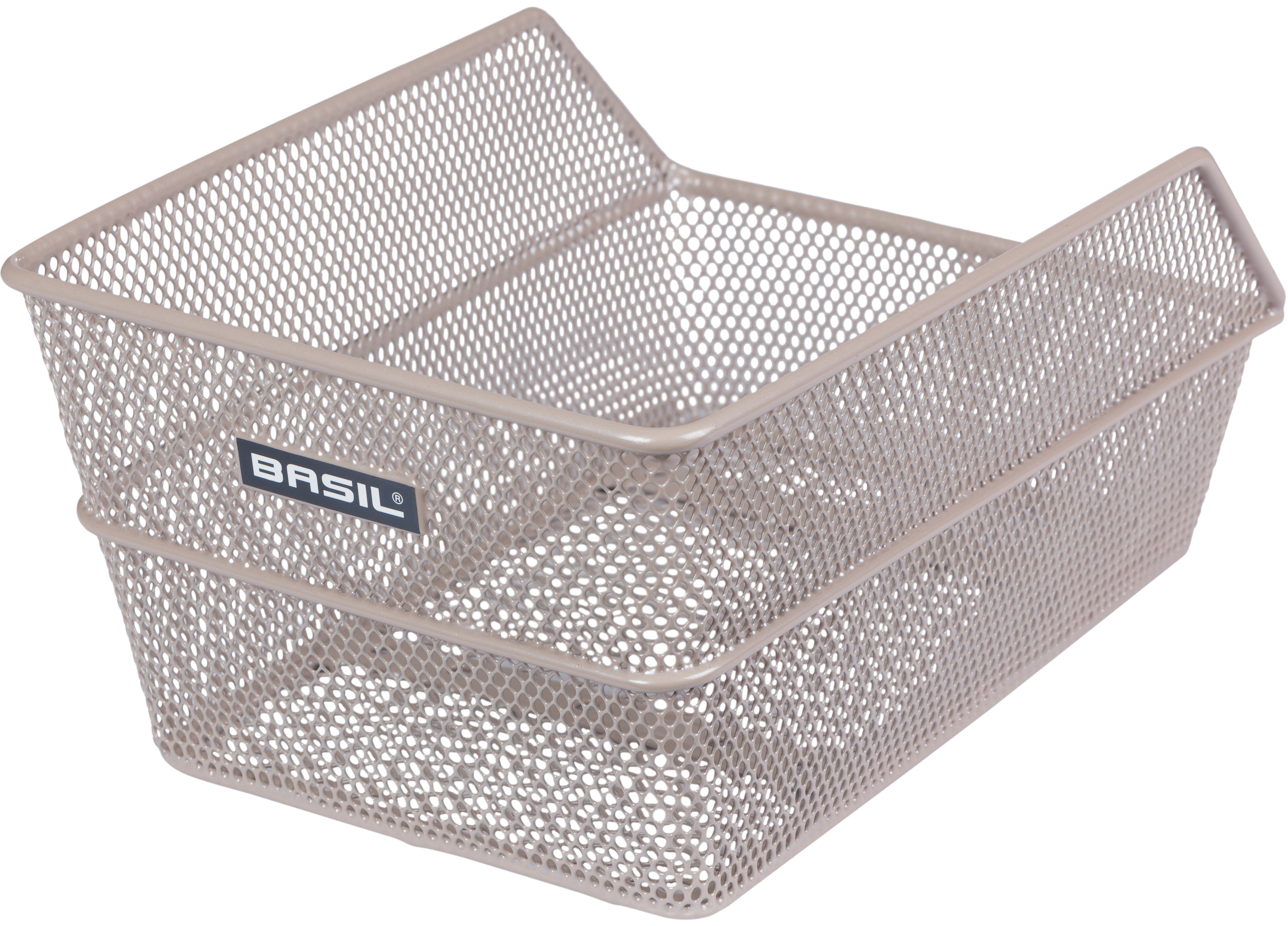 Fietsmand Basil Cento S 36 x 26 x 18 cm - Nude metallic