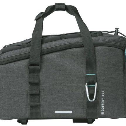 Bagagedragertas Basil Discovery 365D MIK 9 liter 34 x 16 x 18 cm - zwart - afbeelding 4