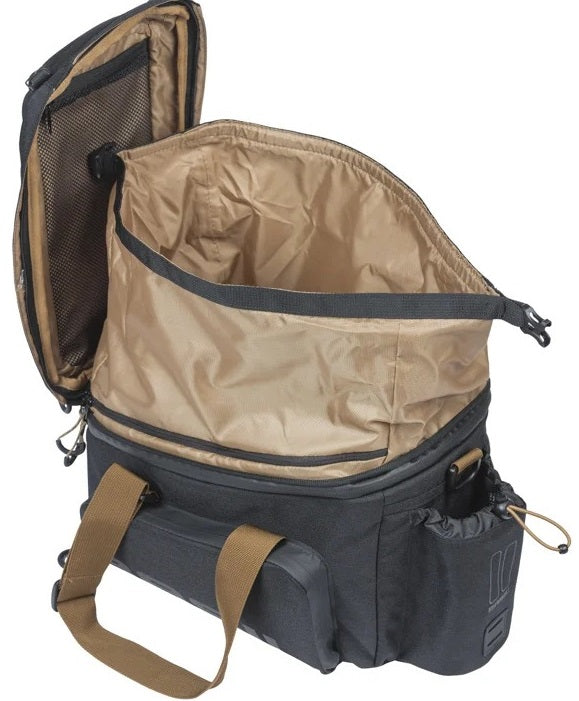Bagagedragertas Basil Miles XL Pro MIK 9-36 liter - zwart