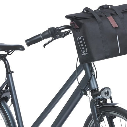 Fietshandtas Basil City MIK 8 - 11 liter 19 x 30 x 26 cm - zwart - afbeelding 5