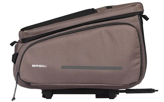 Bagagedragertas Basil Move MIK 26 liter 24 x 33 x 18 cm - bruin